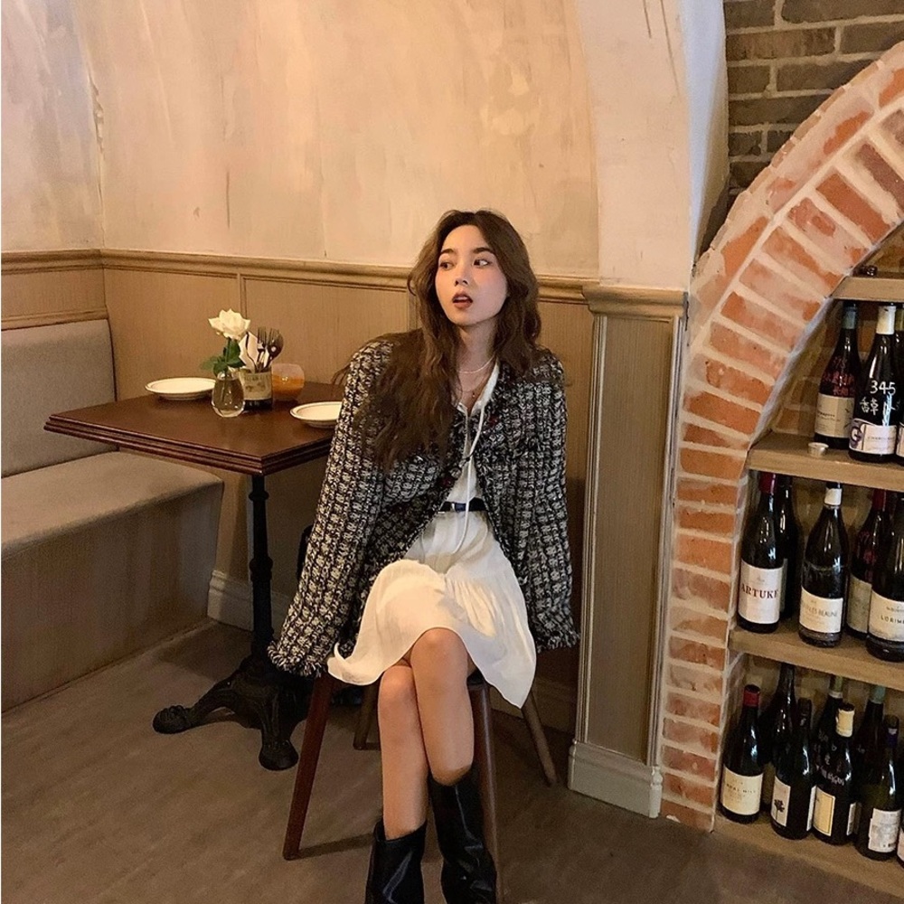 woven coat